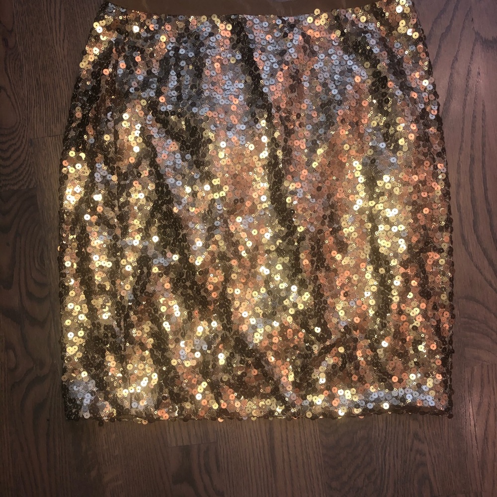 Madewell Broadway and Broome sequin skirt size 4